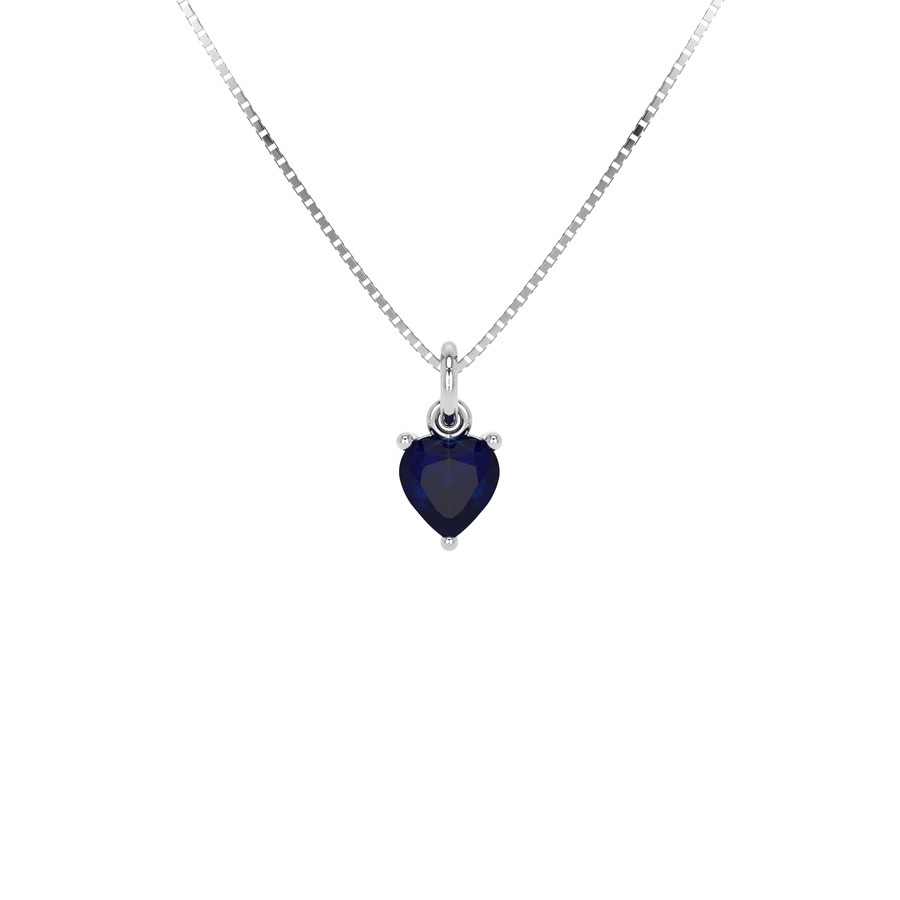 Collana Cuore Blu