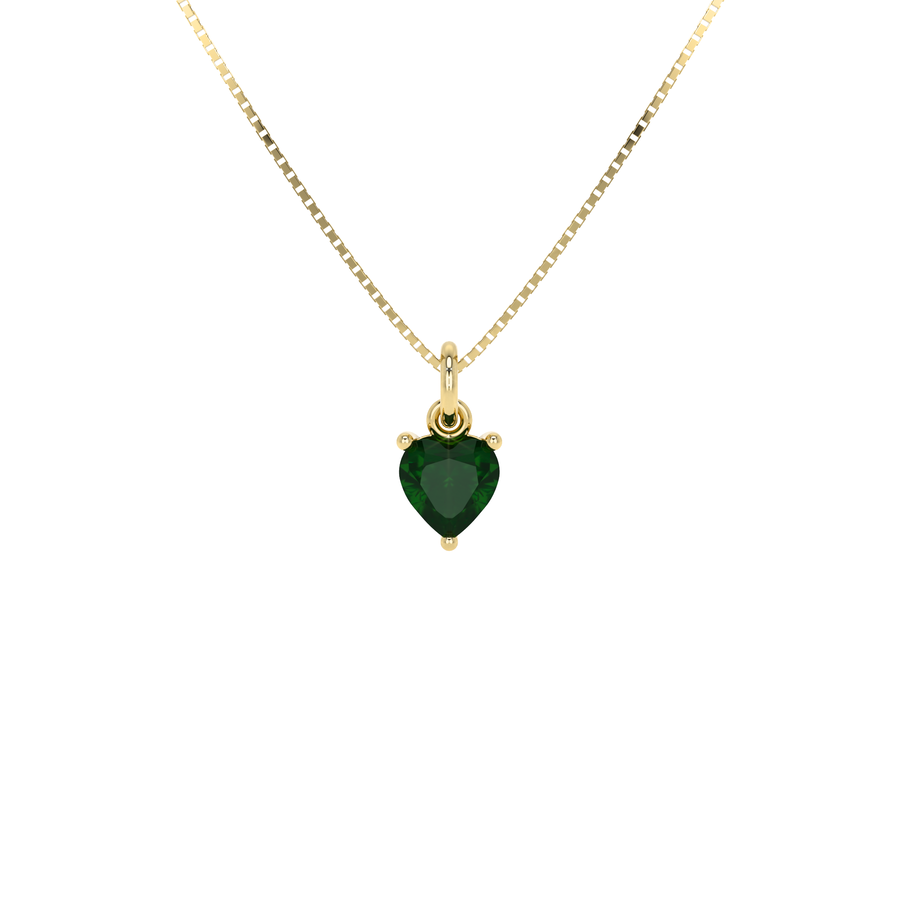 Collana Cuore Verde
