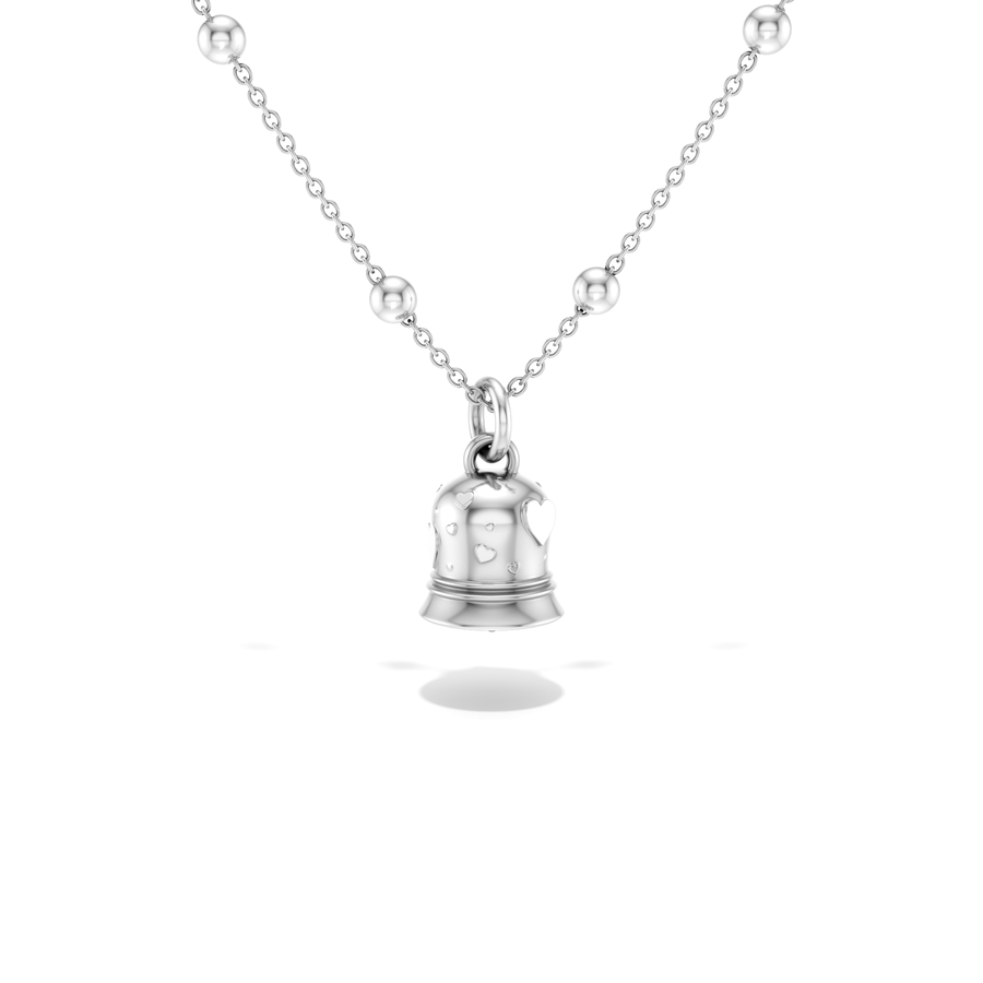 Collana Campanella Cuori