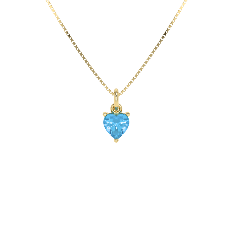 Collana Cuore Azzurro