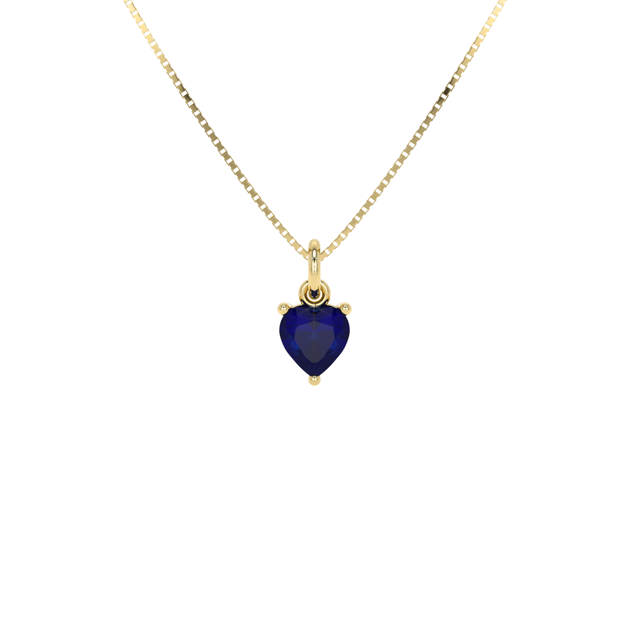 Collana Cuore Blu