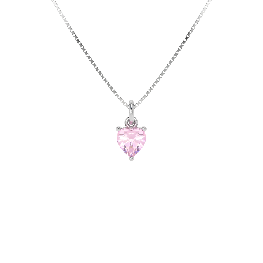 Collana Cuore Rosa