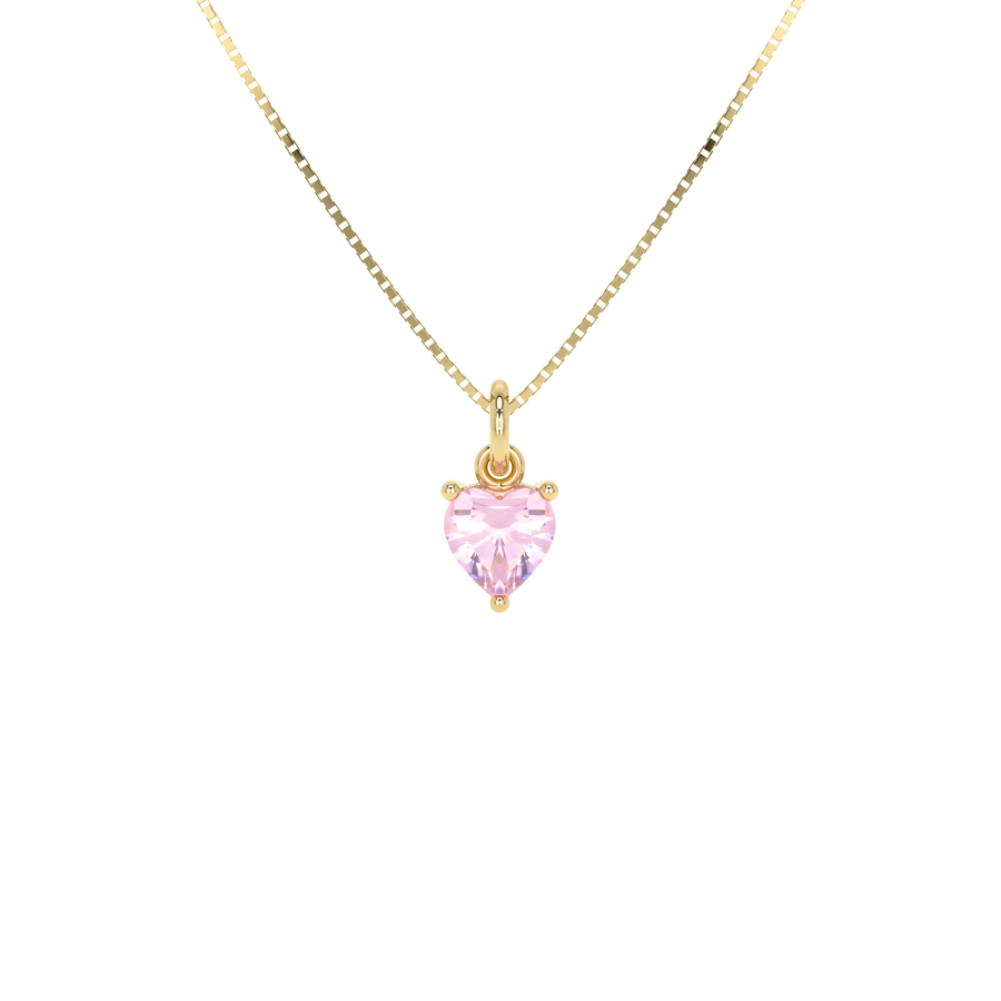 Collana Cuore Rosa