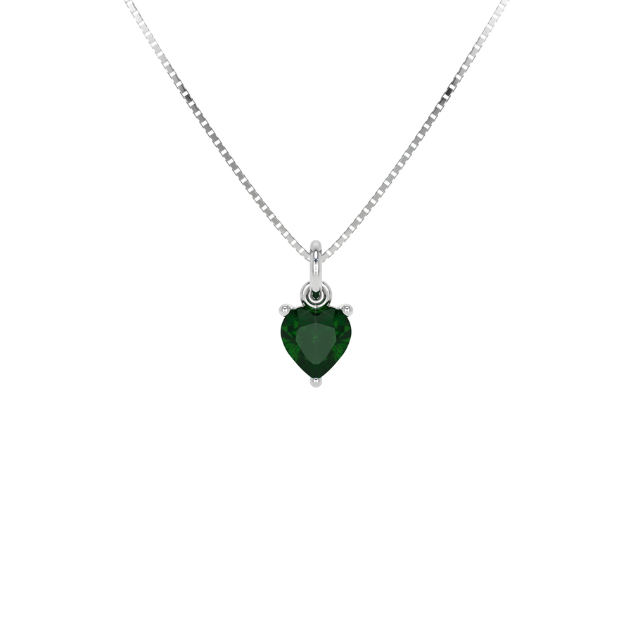Collana Cuore Verde