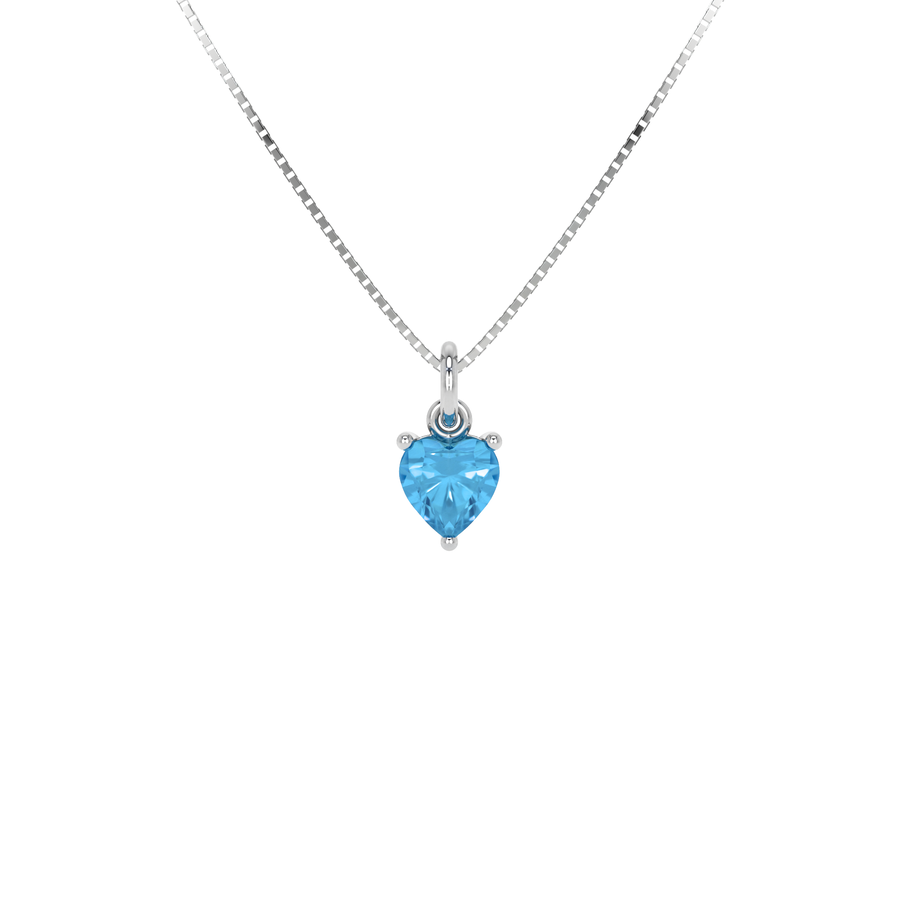 Collana Cuore Azzuro
